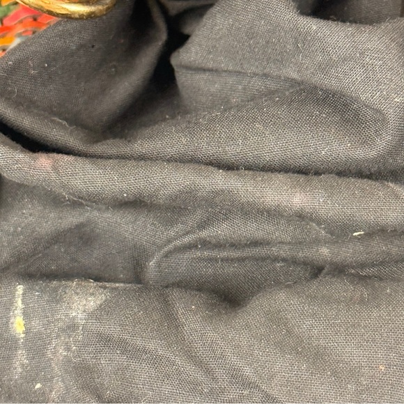 CEM 1990's vintage woven natural leather crossbody/shoulder bucket bag - Picture 14 of 16